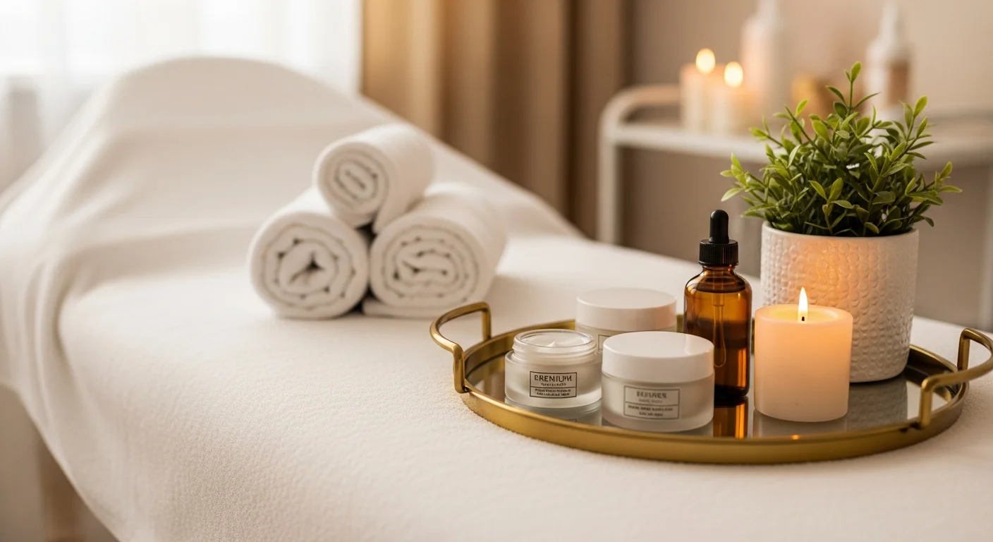 Kosmetik- und Massagebereich der Praxis PadS